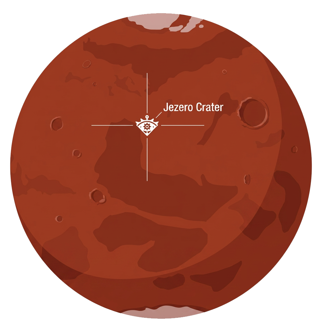 Eyes of Eden habitat site location and topography
