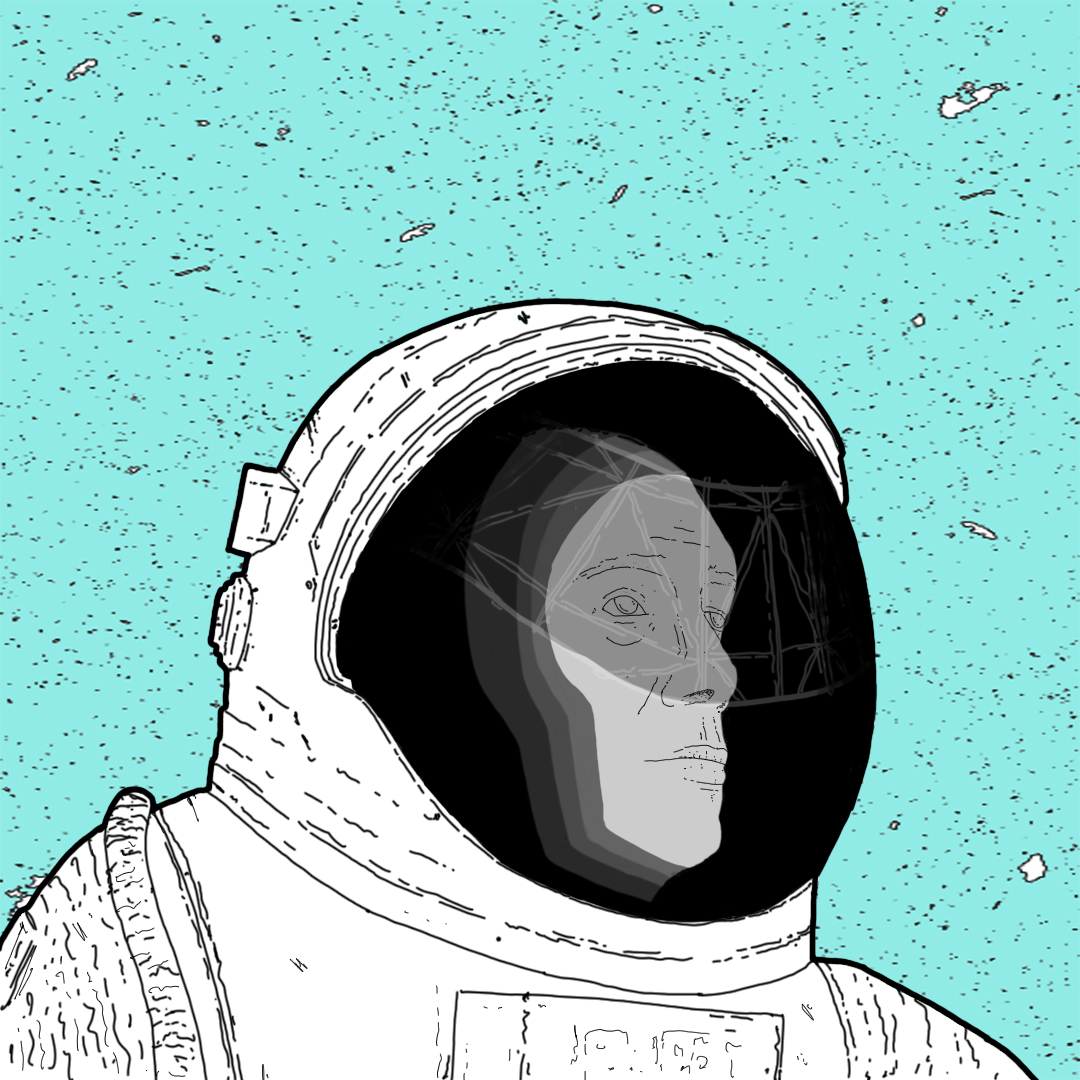 Astronaut portrait — Space Crusader crew