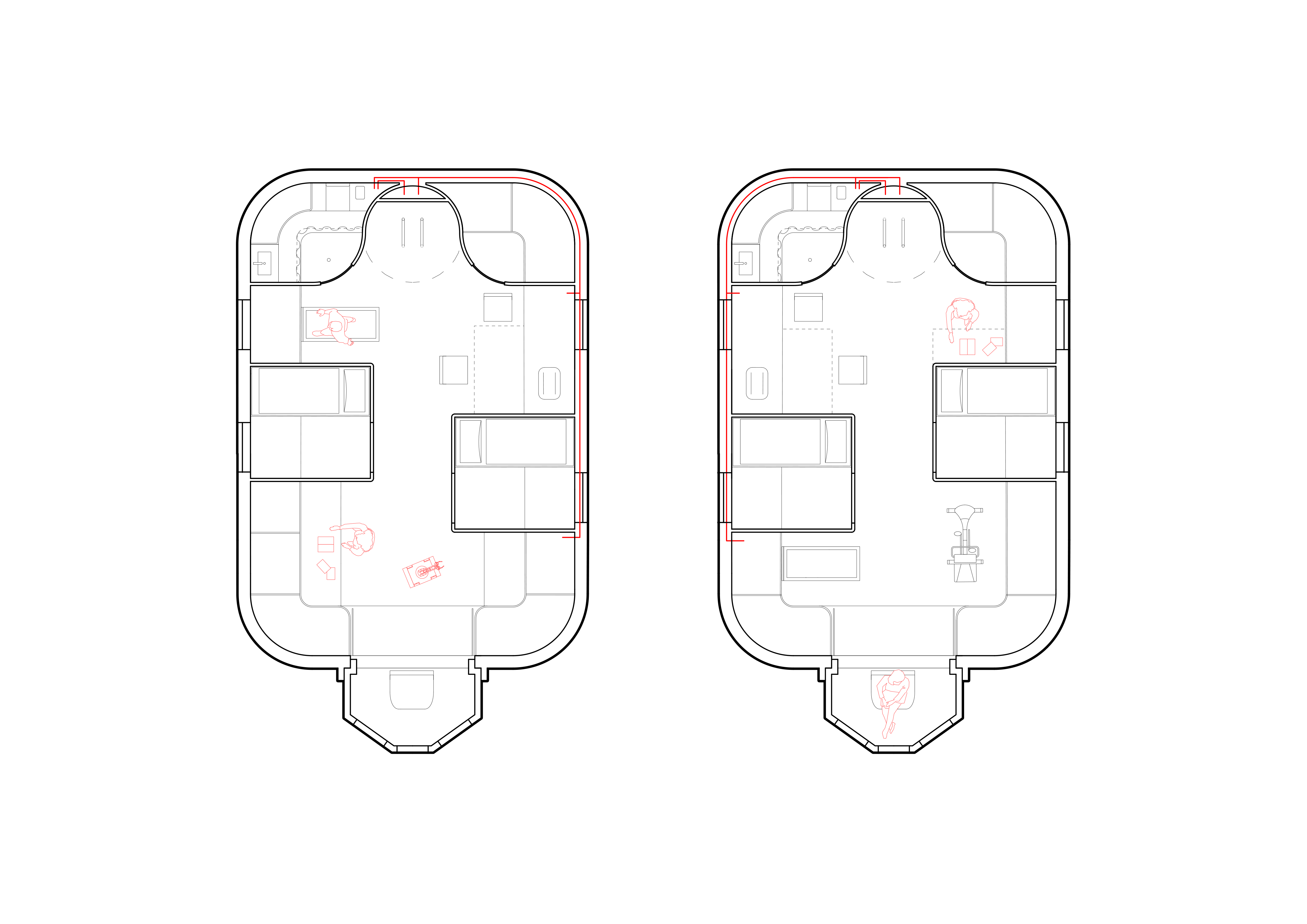 Commercial module — floor plan