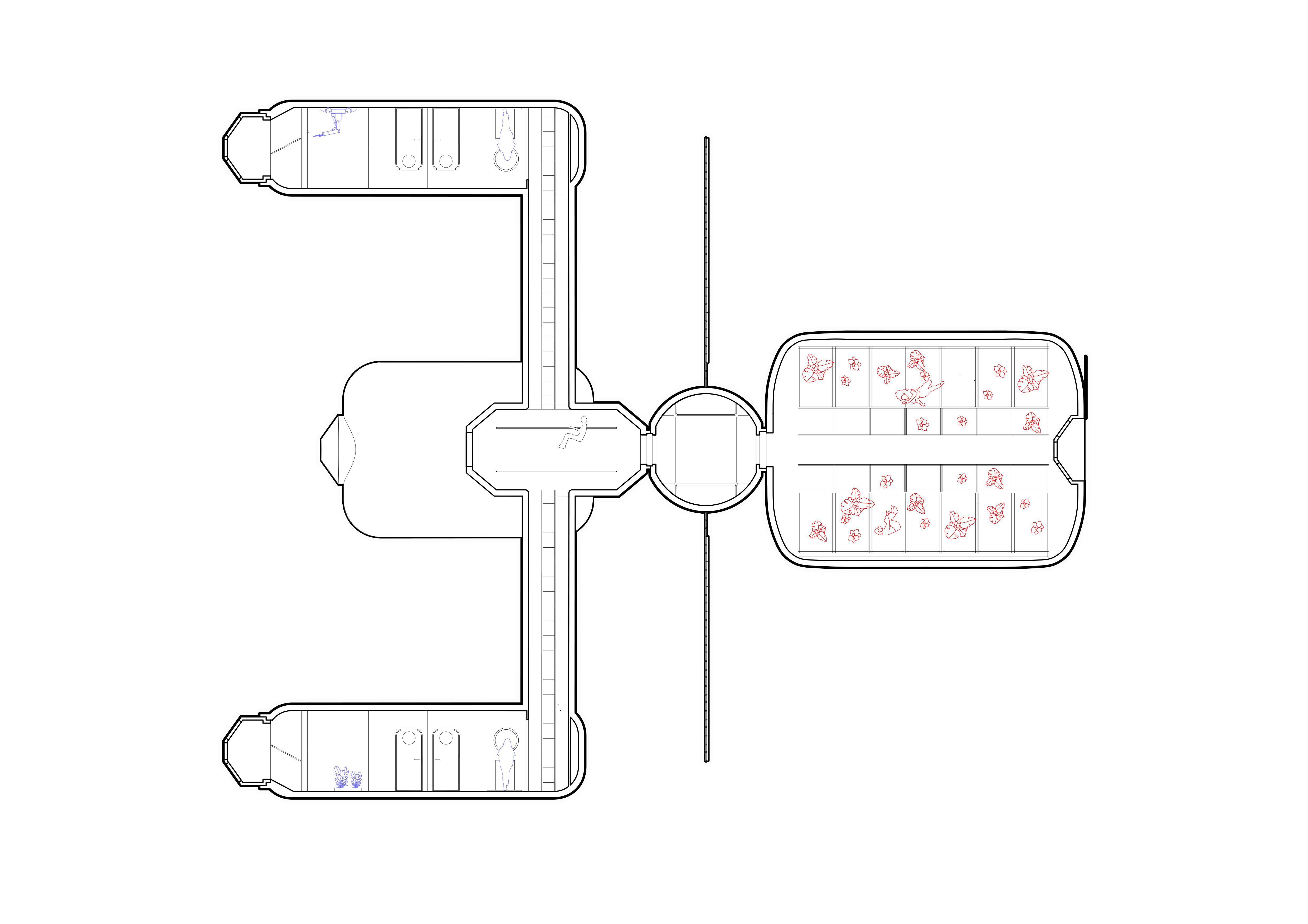 Full station plan — Martian gravity ring